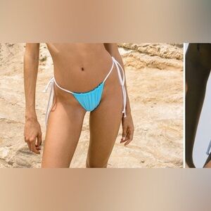 Frankies bikinis Tia Shine String Bikini Bottom